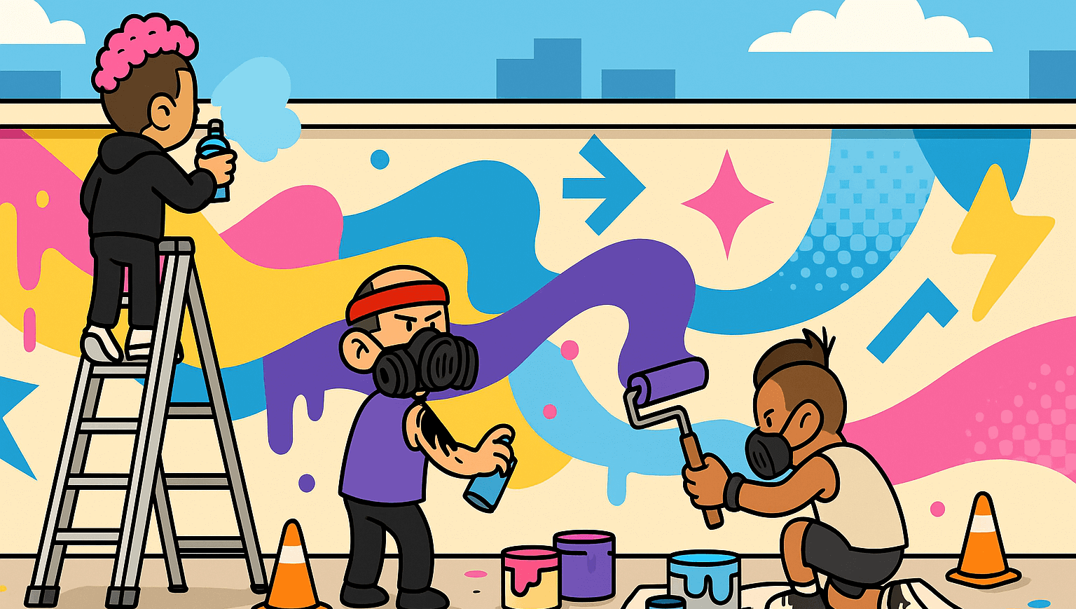 drop banner
